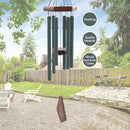 Small Green Wind Chimes for Outside, Tuned Soothing Melody, Sympathy Chimes for Mom/Housewarming, Outdoor Decoration by CozyNest Decor