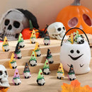 Wesiti 25 Pcs Luminous Halloween Mini Gnomes Figurines Bulk Glow in Dark Miniature Ornaments Hide and Seek Tiny Gnomes Figures Statue Halloween Party Favor Bag Fillers Garden Dollhouse Decor Gifts by CozyNest Decor