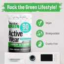 Rockin' Green Laundry Detergent, Plant based, All Natural Laundry Detergent Powder, Vegan and Biodegradable Odor Fighter, Safe for Sensitive Skin (Active Wear 90 Loads - AC/DSea Breeze) by TinyTreasures Baby Boutique
