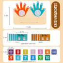 Preschool Learning Toys for Toddlers 3+ Years, Educational Number Counting Blocks for Kids, Homeschool Supplies for Math Manipulates, Finger Counting Math Toy, Montessori Toys for Kids Age 3+ by TinyTreasures Baby Boutique