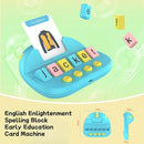 Word Matching Game Toys for Ages 5-7, Spelling Games for 3 Years Old, Speak and Spell Educational Toys for Easter Children's Day Halloween Christmas Birthday Party Gifts (Style D) by TinyTreasures Baby Boutique