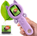 Kids Microscope–500X Digital Pocket Handheld Microscope with Dual Cameras, Autofocus & 32GB Card STEM Educational Toy & Christmas Birthday Gift for Boys & Girls Ages 3 4 5 6 7 8 9 10 by TinyTreasures Baby Boutique