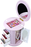 Purple Jewelry Box for Girls - Kids Organizer Little Girl Gift by TinyTreasures Baby Boutique