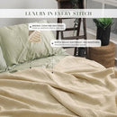 Salt Earth GOTS Certified 100% Organic Cotton Throw Blanket, 55" X 60" Waffle Blankets & Throws for Bed, Throw Blanket for Couch, Modern & Cozy Blanket, All Season, Comfy & Soft Blankets (Parchment) by TinyTreasures Baby Boutique