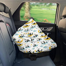 Binienty Cartoon Panda Carseat Cover for Baby Breathable Stretchy Baby Carseat Covers Lightweight Cartoon Car Seat Covers Infants Car Canopies by TinyTreasures Baby Boutique