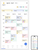 Dragon Touch 32" Digital Calendar Chore Chart – 1080P Full HD Interactive Touchscreen, Smart Family Planner, Hearth Display Digital Calendar Wall & Desk Mountable for Seamless Scheduling by TinyTreasures Baby Boutique