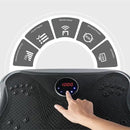 Vibration Plate Fitness Platform Whole Body Exercise Machine with 120 Speed Levels, Lymphatic Drainage, Fat Burning, and Weight Loss, Perfect for Women, Men, and Home Gym Exercise by CozyNest Decor