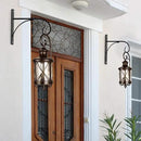 Simply Style Metal Hanging Plant Brackets 10inch, Pack of 2, Wall Mount Plant Hangers, Planter Hooks for Flower Baskets, Bird Feeders in Corridor/Patio/Porch/Garden by GreenHaven Gardens