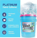 Ultra Fresh 5 Gallon Platinum Fabric Softener for All Machine Types, Liquid Laundry Softener, Up to 640 Loads, Fragrance & Dye Free by CozyNest Decor