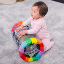 The Peanutshell Inflatable Tummy Time Roller - Crawling Toys for Babies, Soft & Supportive Baby Tummy Time Roller, Water-Friendly Crawling Toys for 6-12 Months - Montessori by TinyTreasures Baby Boutique