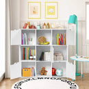 9-Cube Wooden Freestanding Bookcase for Home and Office by LJGDeals