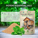 GrubTerra Coop Refresher Odor Freshener for Chicken Pen, Suitable for Chicken Waterer and Chicken Feeder, Smell Control Solution for Clean and Fresh Chicken Living Environment by GreenHaven Gardens