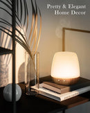 Glass Essential Oil Diffuser, 180ml Ultrasonic Aroma Diffuser for Essential Oil Large Room, Auto-Off Timer & Night Light with 7 Mood Lights, Quiet, Air Diffusers for Home Bedroom Office, Gift Idea by TinyTreasures Baby Boutique