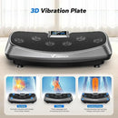 MERACH Vibration Plate Exercise Machine, 3D & 4D Vibration Plate with 2 Tension Ropes LED Display, Whole Body Vibration Platform for Women Men, Exercise Equipment for Home by CozyNest Decor