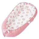 Baby Lounger - Infant Lounger for Newborn 0-24 Months, Breathable & Soft Baby Lounger Cover, Portable Infant Lounger for Home and Travel, Babies Essentials Gifts - Pink by TinyTreasures Baby Boutique