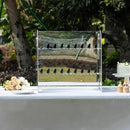 Tableclothsfactory Silver Mirror Finish 2-Tier Wine Glass Stemware Rack, 18 Champagne Flute Holder Foam Board Stand - 25" by CozyNest Decor