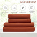 KEQIAOSUOCAI Long Copper Blackout Burnt Orange Curtains for Living Room 2 Panels Sets,Pinch Pleat with Hooks, Thermal Pleated Window Drapes Rustic Western Curtain for Bedroom W40 x L102 by TinyTreasures Baby Boutique