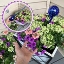 Evelots Plant Watering Globes/Bulbs (2 Pack) - Extra Long 14 Inches - Great for Big Plants - Hand Blown Glass - Automatic Water Irrigation System - Use Indoor/Outdoor - Leave Your Home Worry Free by GreenHaven Gardens