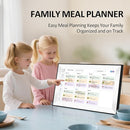 15.6" Digital Calendar Wall Planner,Touchscreen Interactive Display for Family Schedules, Achievement Rewards, Meal Planning,Digital Picture Frame, FHD 1080p Wall-Mountable Home Hub by TinyTreasures Baby Boutique