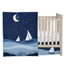 Lambs & Ivy Little Skipper 3-Piece Sailboat Nautical Nursery Crib Bedding Set by TinyTreasures Baby Boutique