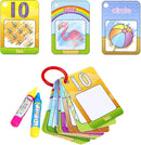 Coolplay Water Coloring Cards Learning Number Shape Color Toddler Girl Toy Water Paint Cards Airplane Activities for Kids Toy by TinyTreasures Baby Boutique