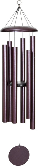 Corinthian Bells by Wind River - 50 inch Plum Wind Chime for Patio, Backyard, Garden, and Outdoor Decor (Aluminum Chime) Made in The USA by CozyNest Decor