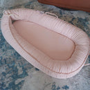 Infant Lounger, Baby Nest Cover for Baby Girls & Boys, Newborn Essentials for Baby 0-18+ Months, 100% Cotton Breathable (Mistyrose, Corduroy) by TinyTreasures Baby Boutique