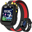 Smart Watch for Kids with 39 Games Camera Video Recorder Music Alarm Calculator Calendar Flashlight Parental Control Pedometer, Gift Toys for 4-12 Years Old Boys and Girls (Black) by TinyTreasures Baby Boutique
