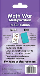 Teacher Created Resources Math War Multiplication Flash Cards (EP62048) by TinyTreasures Baby Boutique