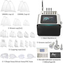 Meifuly Vacuum Therapy Machine, 3 in 1 Vacuum Cupping Sets, Skin Care and Airbrush Machine, with 1800ML and 1500ML Large Cups, 0-80 cmHg, 5 inch Touch Screen by CozyNest Decor
