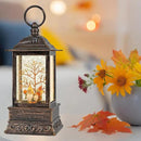 Fall Snow Globe Gnome Lantern, Glitter Lighted Snow Globes Fall Decorations for Home, Light Up Snowglobe Fall Décor by CozyNest Decor