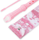 Recorder Instrument for Beginner Kids Adults,8-Hole Soprano Descant Recorder Music Flute with with Cleaning Rod & Leather Case For School Student Home Entertainment(2-Trojans） by TinyTreasures Baby Boutique