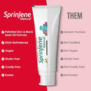 SprinJene Natural Kids Toothpaste, Strawberry | Natural Children’s Toothpaste | Fluoride Free Toothpaste for Toddlers | 2 Pack by TinyTreasures Baby Boutique