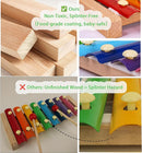 Xylophone for Toddlers 1-3 Kids Musical Instruments for Toddlers 1-3 Baby Kids Wooden Toy Toddler Xylophone for Babies 6 Months and Up Wooden Kid's Preschool Musical Instruments by TinyTreasures Baby Boutique