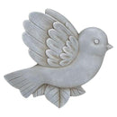 NAT & Jules Animal Character Shaped Dimensional Indoor Outdoor 11 inch Cast Resin Decorative Garden Stepping Stone, Patio, Walkway Sculpture Yard Art, Stone Grey Bluebird by CozyNest Decor