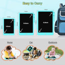 12.9 Inch LCD Writing Tablet for Kids, Colorful Toddler Doodle Board - Erasable Drawing Pad, Educational Learning Toy for Ages 3-8 - Valentine's Day Christmas Birthday Gifts (12.9 Inch, Blue) by TinyTreasures Baby Boutique