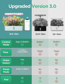 LETPOT LPH-Air Hydroponics Growing System Kits, APP & WiFi Controlled Smart Indoor Garden with 24W Grow Light Full Spectrum, 10 Pods Planter Indoor Gardening for Gifts, Kitchen, Vegetable by GreenHaven Gardens