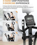 pooboo Elliptical Machine, Elliptical Exercise Machine with 16-Level Resistance&Hyper-Quiet Magnetic Driving System, Elliptical Machine for Home with LCD Monitor&15.5IN Stride, 350LBS Weight Capacity by CozyNest Decor