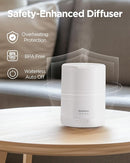 InnoGear 300ML Essential Oil Diffuser, Premium 5-in-1 Ultrasonic Aromatherapy Diffusers Scent Humidifier Aroma Diffuser Vaporizer Auto-Off Timer for Room Office Home, Basic White, Medium by TinyTreasures Baby Boutique