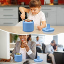 26oz Kids for Hot Food, Insulated Vacuum Food Jar with Buckle Lid, Stainless Steel Wide Mouth Leak Proof Insulated Lunch Container for School Picnic Travel, Sky Blue by TinyTreasures Baby Boutique