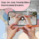 TAKADODO Crochet Kit for Beginners - Learn to Crochet Kits for Adults Beginner with Step-by-Step Video Tutorials - Crochet Kits for Adults and Kids (Turtle) by TinyTreasures Baby Boutique