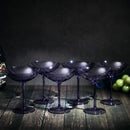 Lavender Champagne Coupes 12oz Set of 6