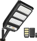 Solar Street Light Outdoor, 6500K Dusk to Down Motion Sensor, LED Solar Powered Street Lamp Outdoor with Remote Control for Parking lot by GreenHaven Gardens