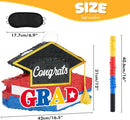 WERNNSAI Graduation Piñata - Graduation Party Game Supplies Graduation Cap Piñata with Blindfold and Bat for Kids Boys Girls Kindergarten Elementary College Party Decoration (12.5" x 16.5" x 3") by TinyTreasures Baby Boutique