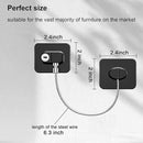 Fridge Lock (4 Pack),Refrigerator Lock with Keys,for Fridge, Cabinet Locks, Drawers, Dishwasher, Toilet and Child Safety Cabinet Locks, 3M Adhesive No Drilling (Black 4pcs) by TinyTreasures Baby Boutique