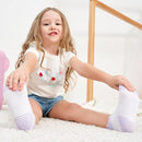 Zaples Baby Non Slip Grip Ankle Socks with Non Skid Soles for Infants Toddlers Kids Boys Girls by TinyTreasures Baby Boutique