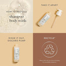 The Honest Company 2-in-1 Cleansing Shampoo + Body Wash for Sensitive Skin | Gentle for Baby | Naturally Derived, Tear-free, Hypoallergenic | Fragrance Free, 10 fl oz by TinyTreasures Baby Boutique