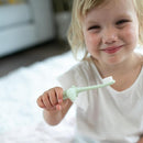 Dr. Brown's Infant-to-Toddler Toothbrush, Elephant, Mint, 0-3 Years by TinyTreasures Baby Boutique