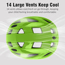 Kids Bike Helmet,2 Sizes Adjustable for Youth Child Boys & Girls Ages 3-5-8-14,Ventilation and Multi-Sport for Bicycle Scooter Skate by TinyTreasures Baby Boutique