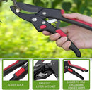 Upgraded Garden Clippers, Adjustable Germany Pruners, Work 3 Times Easier, Professional Pruning Shears, Cutting Rose, Flower, Hedge, Stem, Sharp Gardening Scissors, Arthritis Weak Hand Snips by GreenHaven Gardens